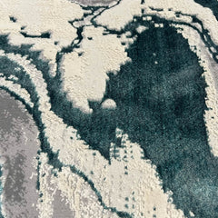 Covor Buse Galaxy, Turcoaz, Living, Dormitor, Modern