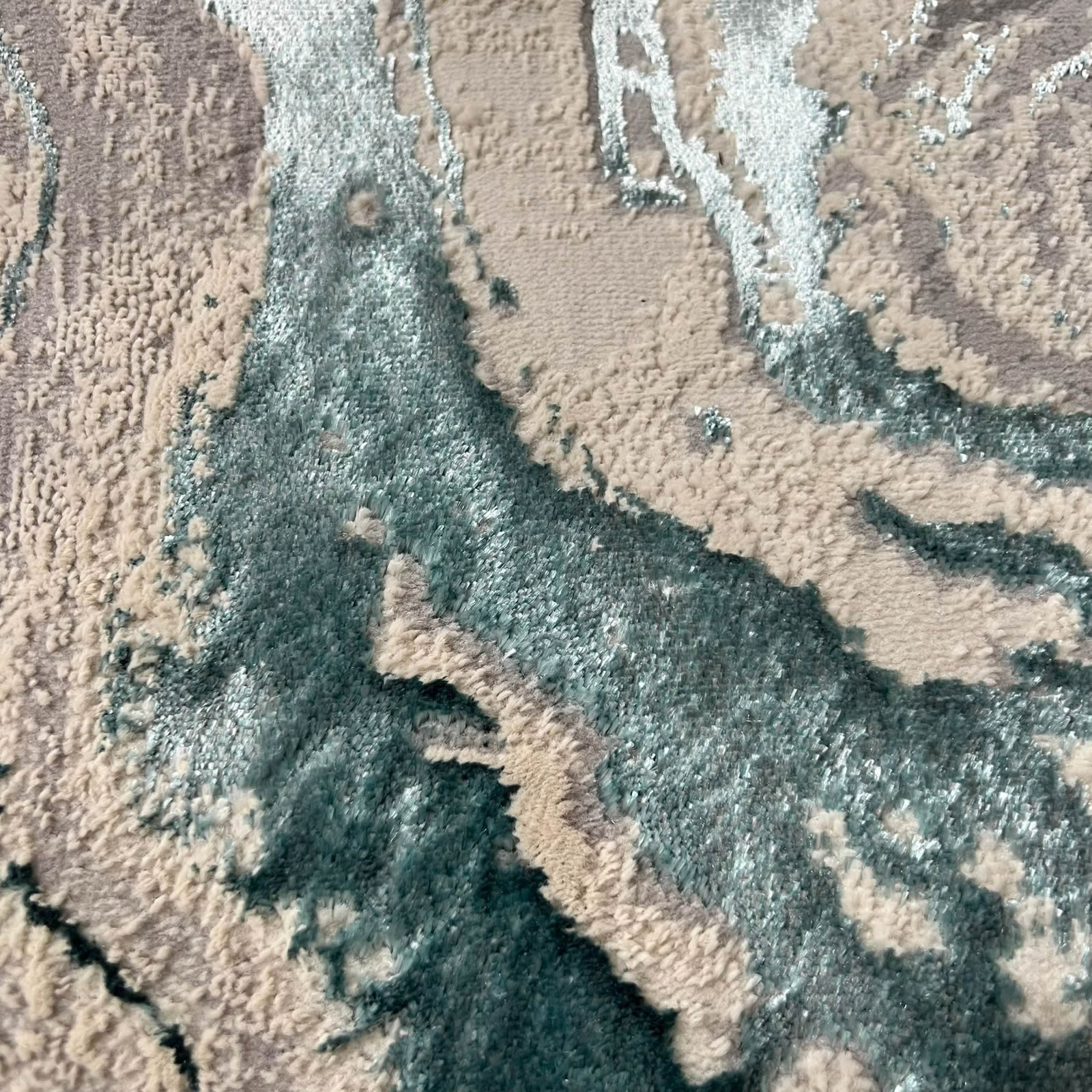 Covor Buse Galaxy, Turcoaz, Living, Dormitor, Modern