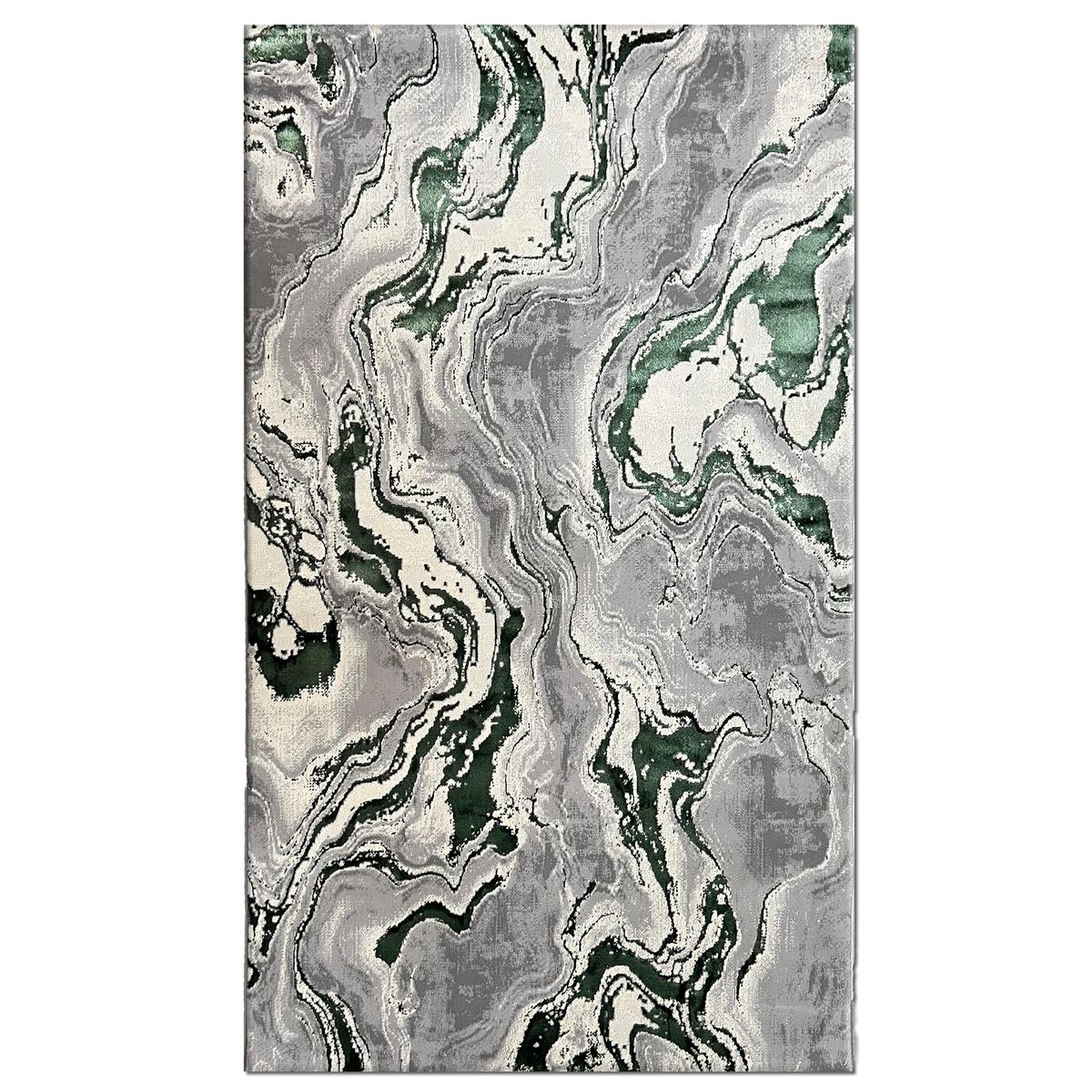 Covor Buse Galaxy,  Verde Smarald, Living, Dormitor, Modern