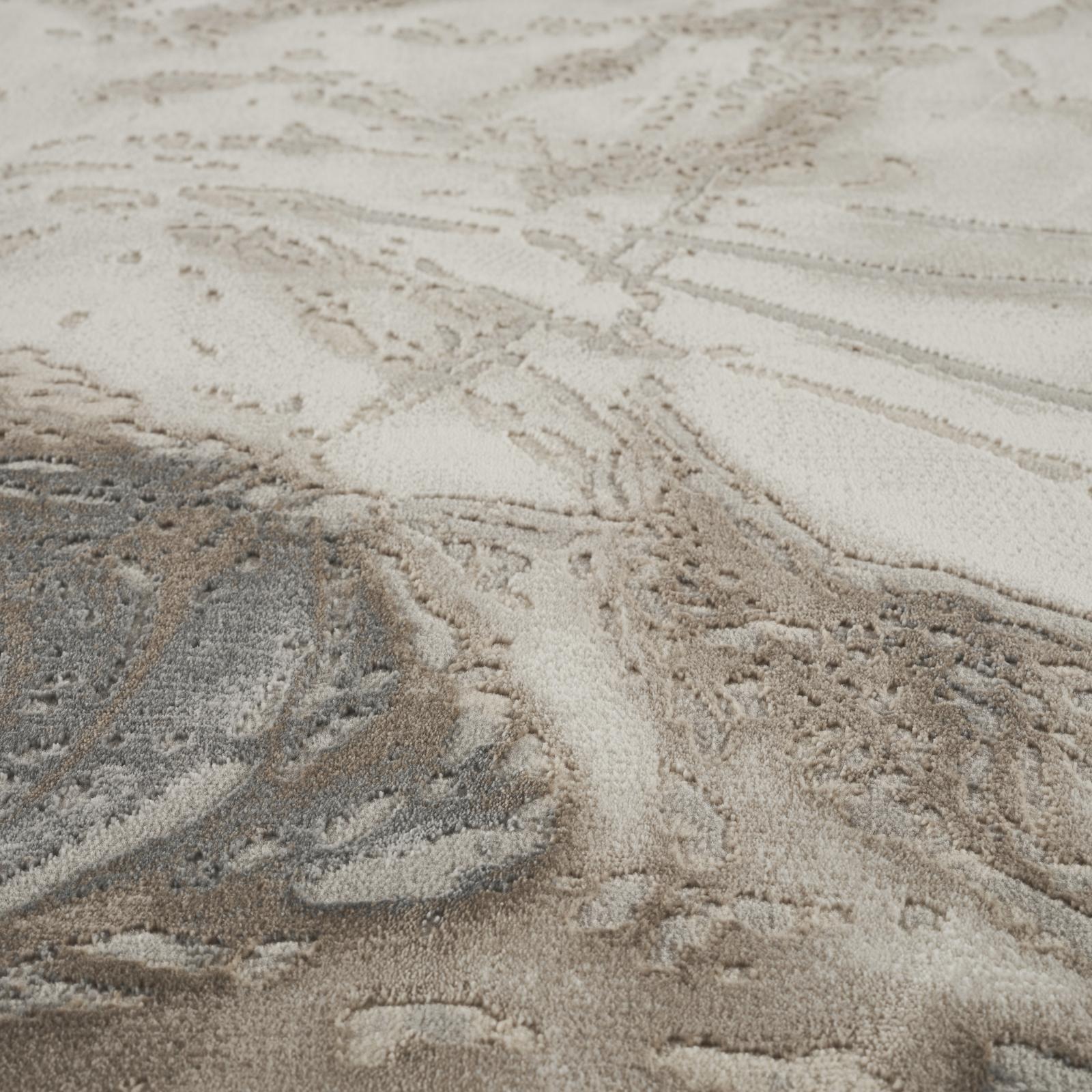 Covor Anemon,L.Beige L.Grey, Living, Dormitor, Modern -F248A
