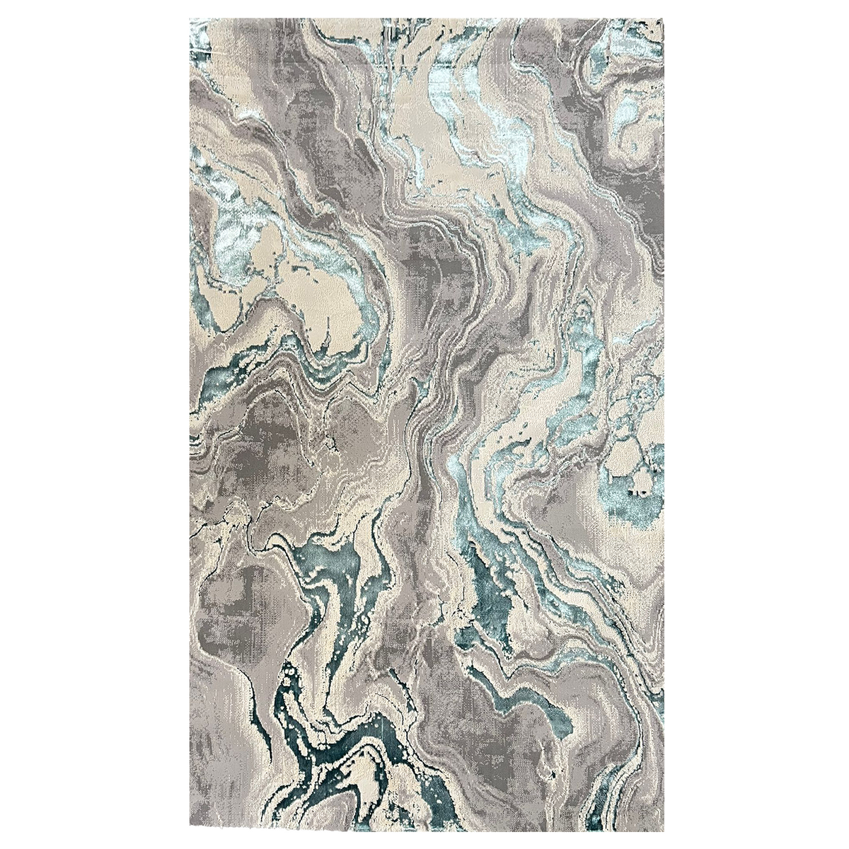 Covor Buse Galaxy, Turcoaz, Living, Dormitor, Modern