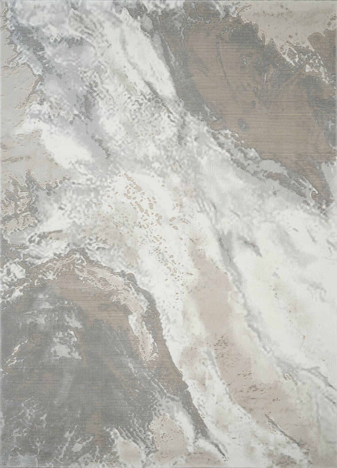 Covor Anemon,Silver Crem , Living, Dormitor, Modern -T018A
