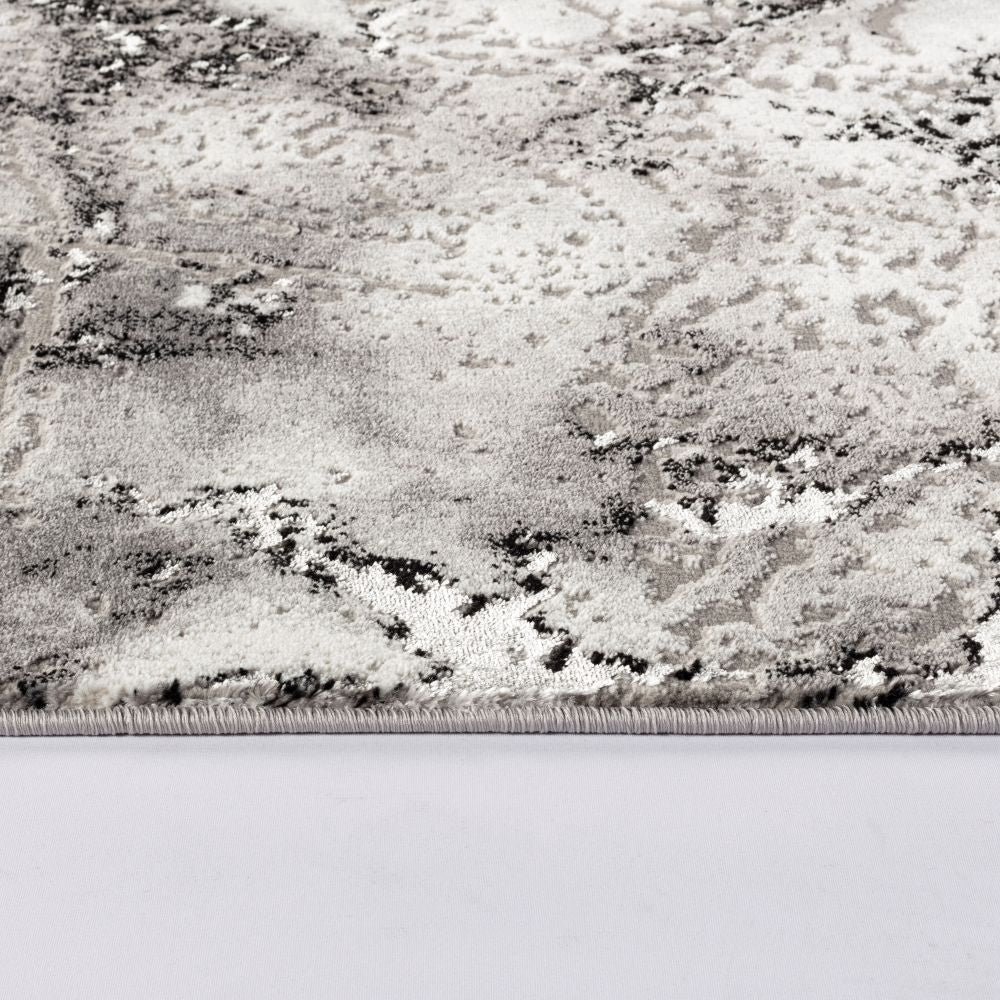 Covor CORFU,WHITE V.GREY ,Living, Dormitor, Modern -T160A