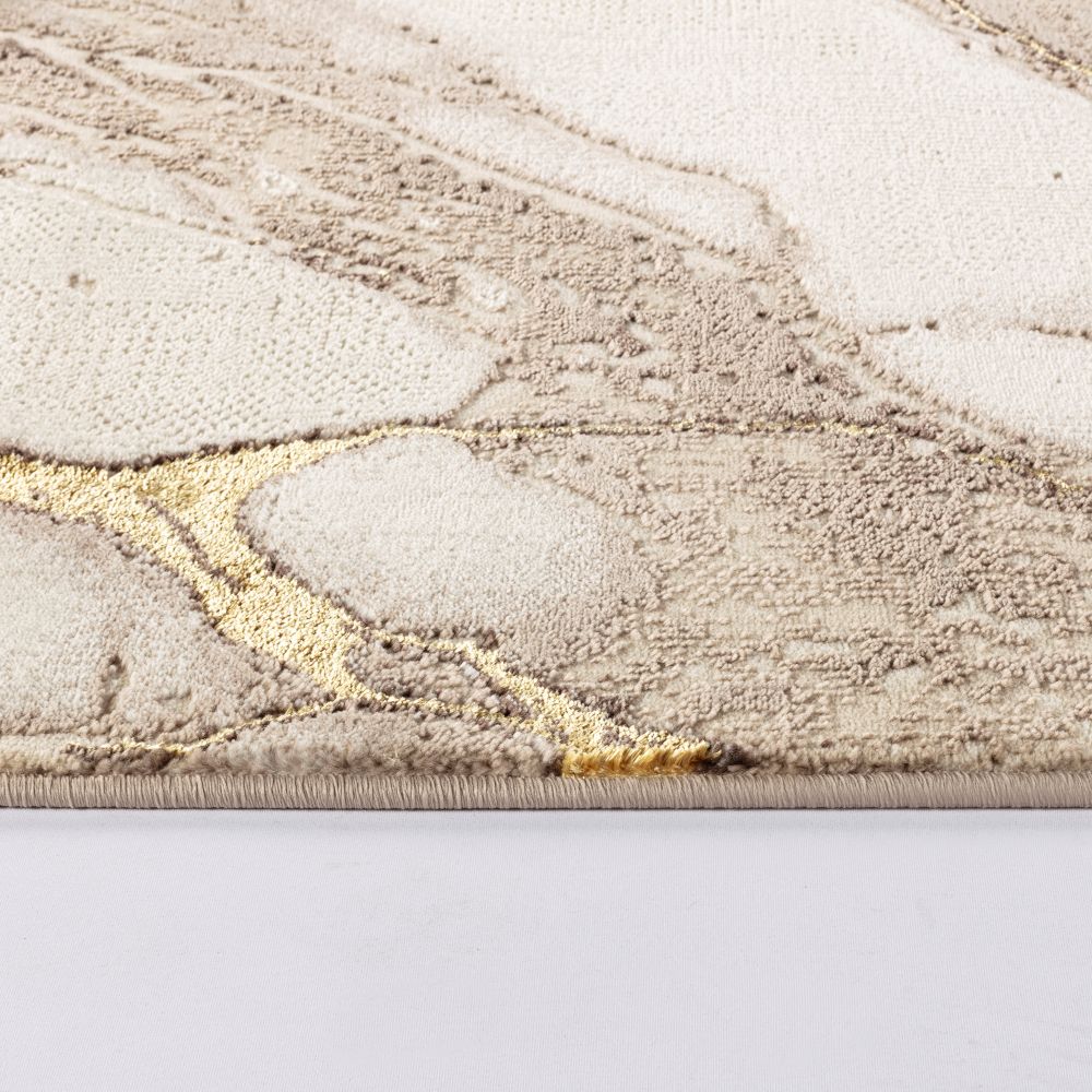 Covor MYKONOS,CREAM V.GOLD ,Living, Dormitor, Modern -T159A
