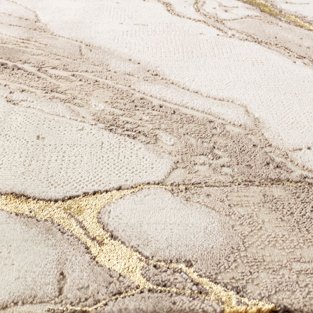 Covor MYKONOS,CREAM V.GOLD ,Living, Dormitor, Modern -T159A