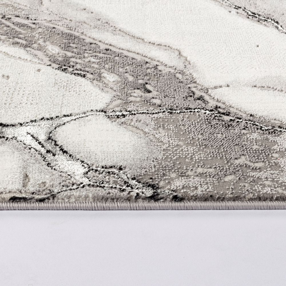 Covor MYKONOS,WHITE V.GREY,Living, Dormitor, Modern -T159A