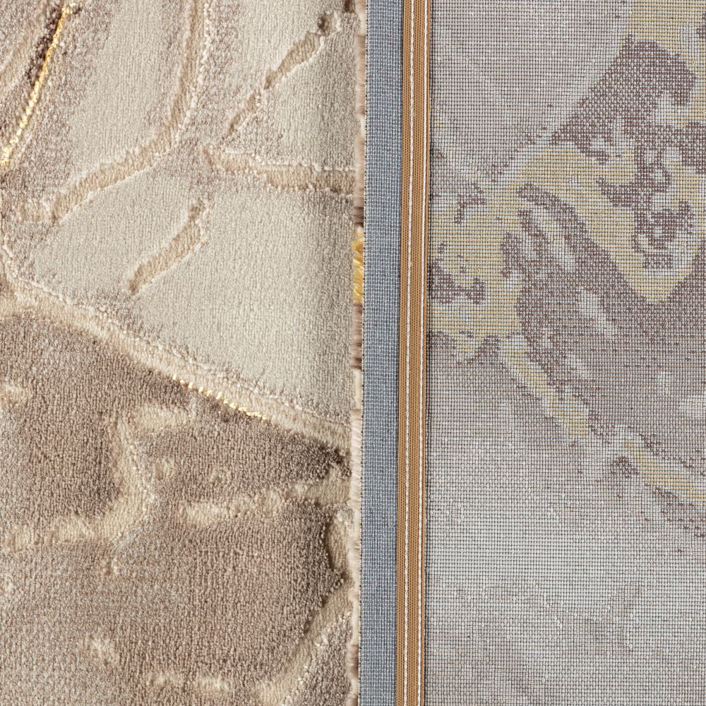 Covor RODOS,BEIGE V.GOLD,Living, Dormitor, Modern -T156A