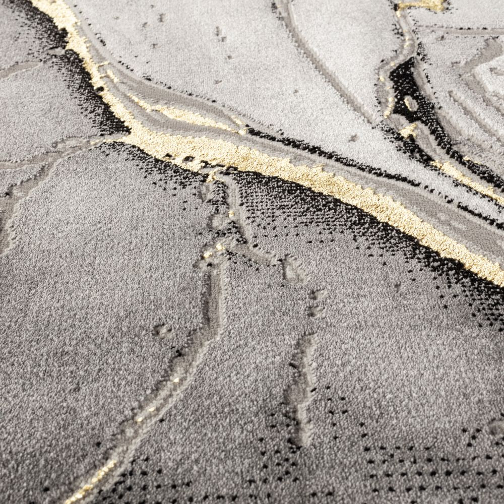 Covor RODOS,L.GREY V.GOLD,Living, Dormitor, Modern -T156B