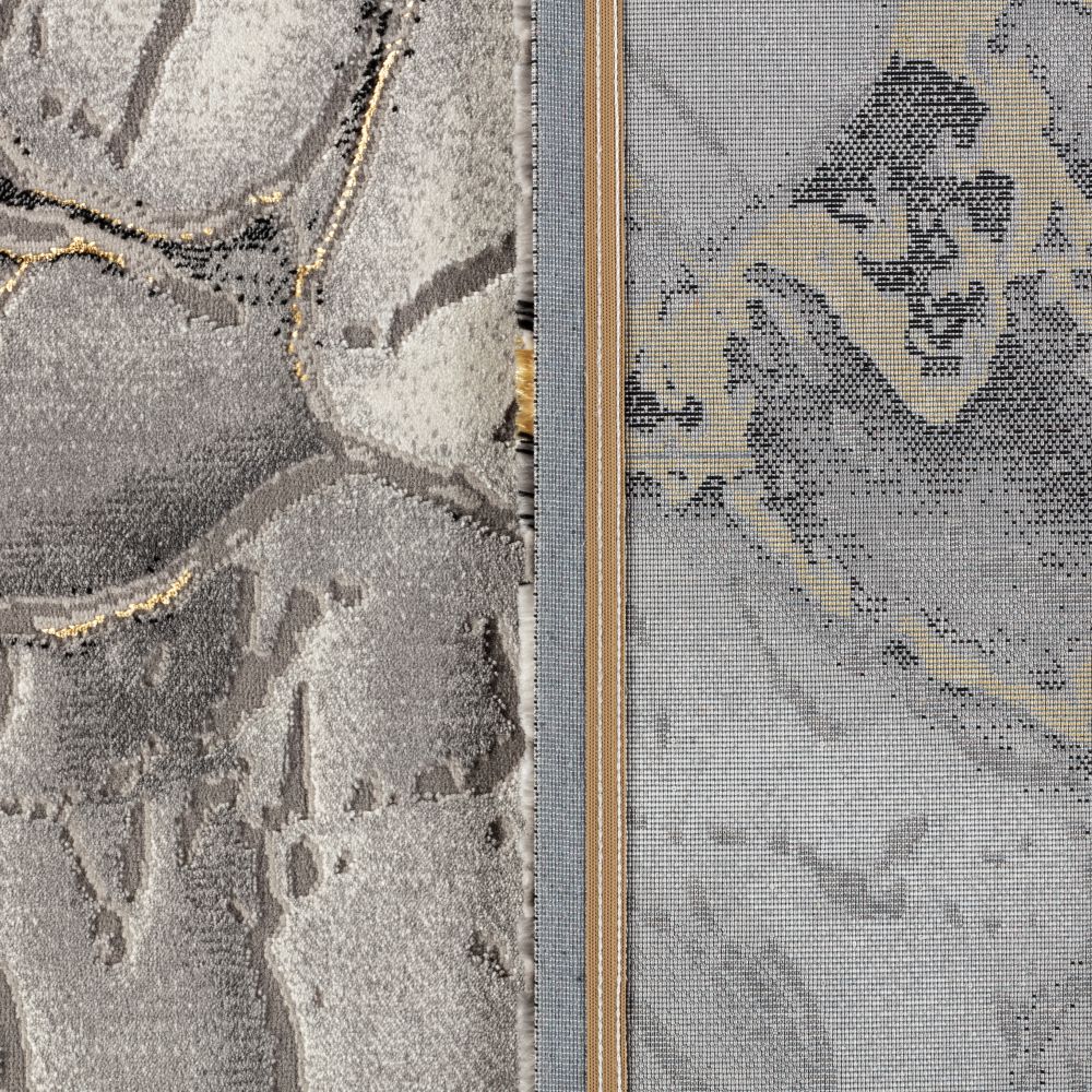 Covor RODOS,L.GREY V.GOLD,Living, Dormitor, Modern -T156B