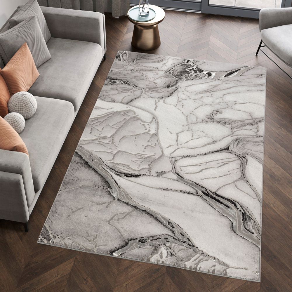Covor RODOS,L.GREY V.GREY,Living, Dormitor, Modern -T156B