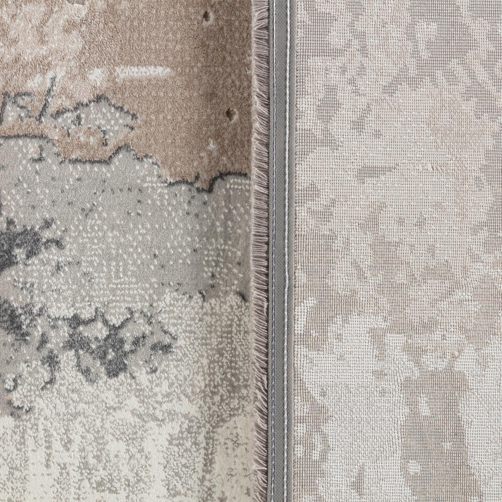 Covor Anemon,Cream Silver, Living, Dormitor, Modern -T014A