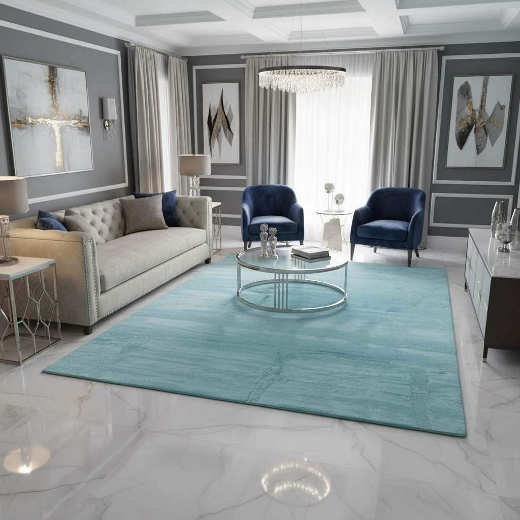 COVOR RABBIT,PUFOS MENTA ,Living, Dormitor, Modern