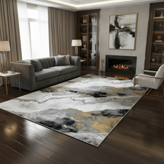 COVOR VENTİ 14852D GREY YELLOW ,Living, Dormitor, Modern
