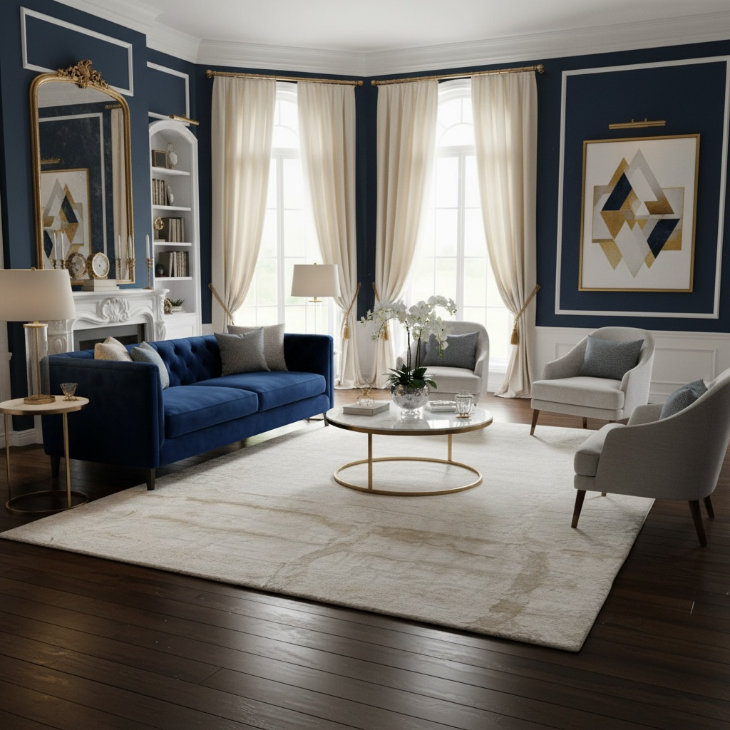 COVOR RABBIT,PUFOS R3 CREM ,Living, Dormitor, Modern