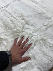 COVOR RABBIT,PUFOS WHITE ,Living, Dormitor, Modern